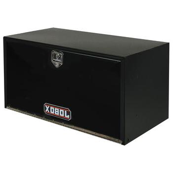 底盘卡车箱| JOBOX 1-013002 48英寸. 长厚钢底箱(黑色)